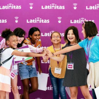 Latinitas | girls with hands together